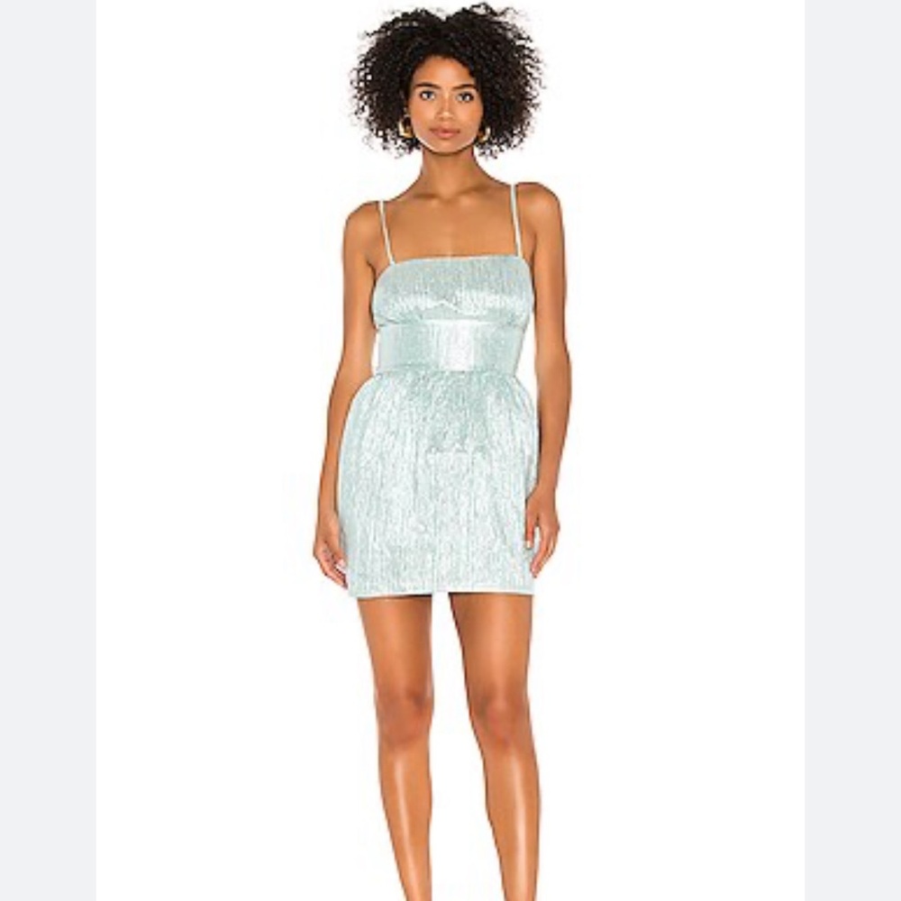 Lovers + Friends As If Mini Dress in Electric Blue